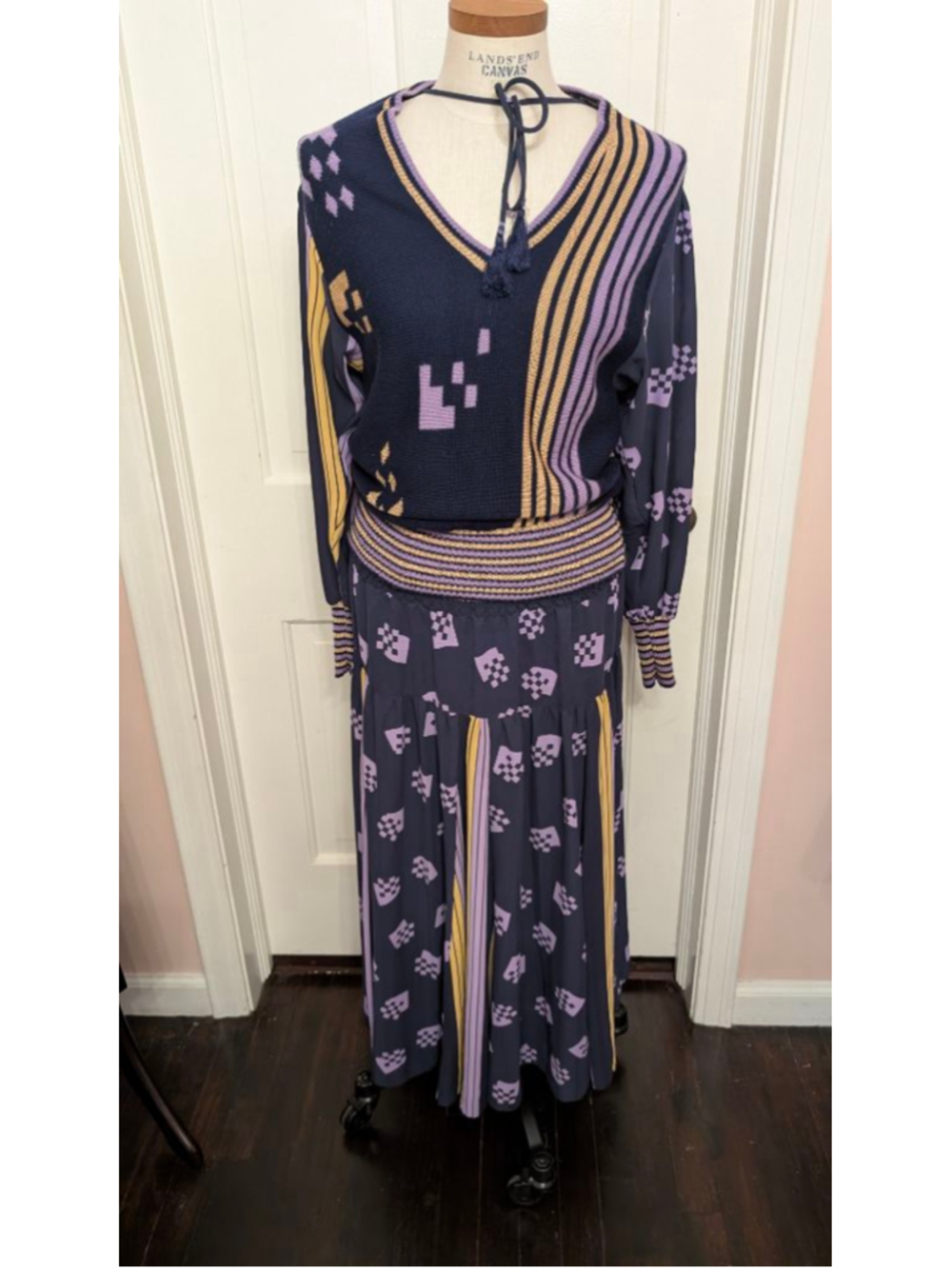 Vintage 80s Diane Freis for Marisa Christina skirt set